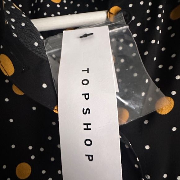 Topshop Button Up Wrap Dress - Picture 6 of 6